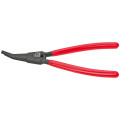 Клещи монтажные для стопорных колец загнутые 45°, 200мм KNIPEX 45 21 200, 2,2мм фосфатированные