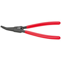 Клещи монтажные для стопорных колец загнутые 45°, 200мм KNIPEX 45 21 200, 2,2мм фосфатированные