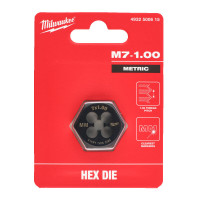 Плашка шестигранная MILWAUKEE, М7-1,00мм
