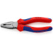 Пассатижи (плоскогубцы) комбинированные Ø10,0мм, 160мм KNIPEX 03 02 160, фосфатированные
