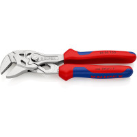 Клещи переставные-гаечный ключ, Ø27мм KNIPEX 86 05 150 SB, хромированные