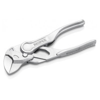 Клещи переставные-гаечный ключ, Ø21мм KNIPEX 86 04 100 XS, хромированные