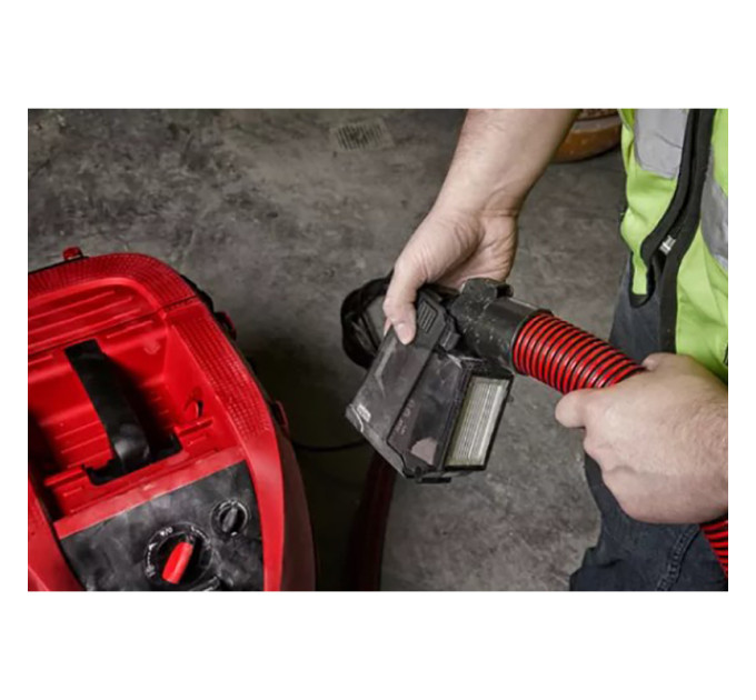 Система видалення пилу акумуляторна MILWAUKEE M12 UDEL-201B (L-клас) (ЗУ+1акк.Х2Ач+сумка)