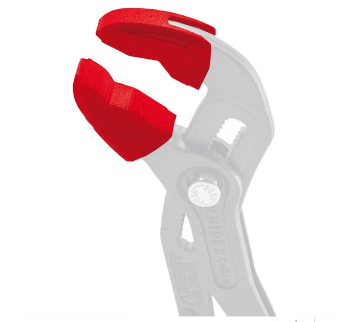 Губки защитные для переставных клещей сантехнических KNIPEX 87 ХХ 180, (3 пары)