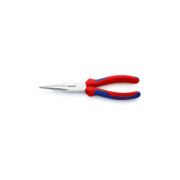 Круглогубцы плоские с режущей кромкой Ø3,2мм, 200мм KNIPEX 26 15 200. хромированные