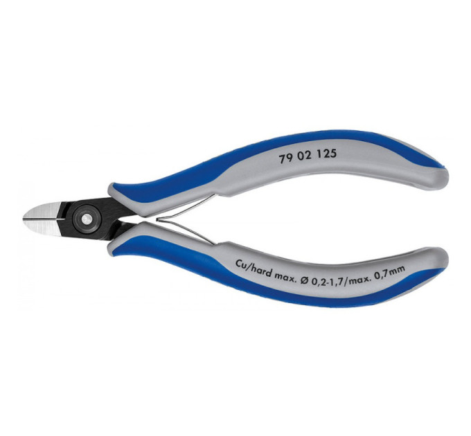 Прецизійні кусачки бокові для електроніки KNIPEX 79 02 125