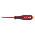 Отвертка трехгранная, изолированная VDE MILWAUKEE, SL 0,4х2,5х75мм