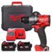 Дриль-шуруповерт акумуляторна безщіткова ударна MILWAUKEE M18 FPD3-402X (158 Нм) (ЗУ+2Х4Ач, кейс)
