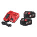 Енергокомплект MILWAUKEE M18 NRG-502 (ЗУ M12-18FC+2акк.Х5А В5) + подарунок акумулятор M12 B2