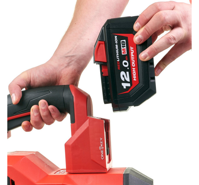 Перфоратор акумуляторний безщітковий SDS-MAX MILWAUKEE M18 FHM-121C (11Дж) (ЗУ+1акк.Х12Ач+кейс) , (