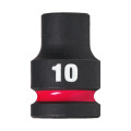 Головка ударна ShW 1/2'' STD MILWAUKEE, 10мм