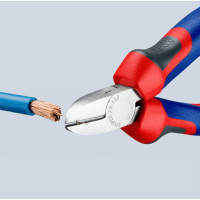 Кусачки боковые (бокорезы), Ø3,0мм, 125мм KNIPEX 70 05 125, хромированные