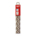 Свердло по металу HSS-G MILWAUKEE, DIN340, Ø12,0x205х134мм, подовжене, (5шт)