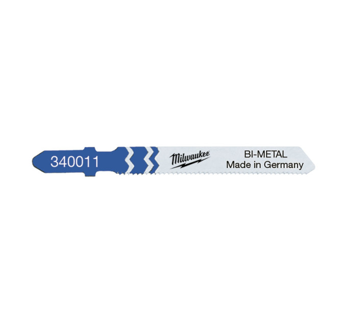 Полотна для лобзика T118AF Bi-Metal MILWAUKEE, 55х1, 2мм, (5шт)