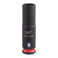 Головка ударная ShW 1/4'' SKT MILWAUKEE, удлиненная, 9мм
