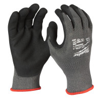 Перчатки рабочие MILWAUKEE, с сопротивлением порезам 5/E уровня, размер 9/L