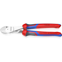 Кусачки боковые (бокорезы) особой мощности, Ø4,6мм, 250мм KNIPEX 74 05 250, хромированные