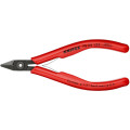 Кусачки боковые (бокорезы) для электроники, Ø0,9мм, 125мм KNIPEX 75 22 125, фосфатированные