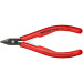 Кусачки боковые (бокорезы) для электроники, Ø0,9мм, 125мм KNIPEX 75 22 125, фосфатированные