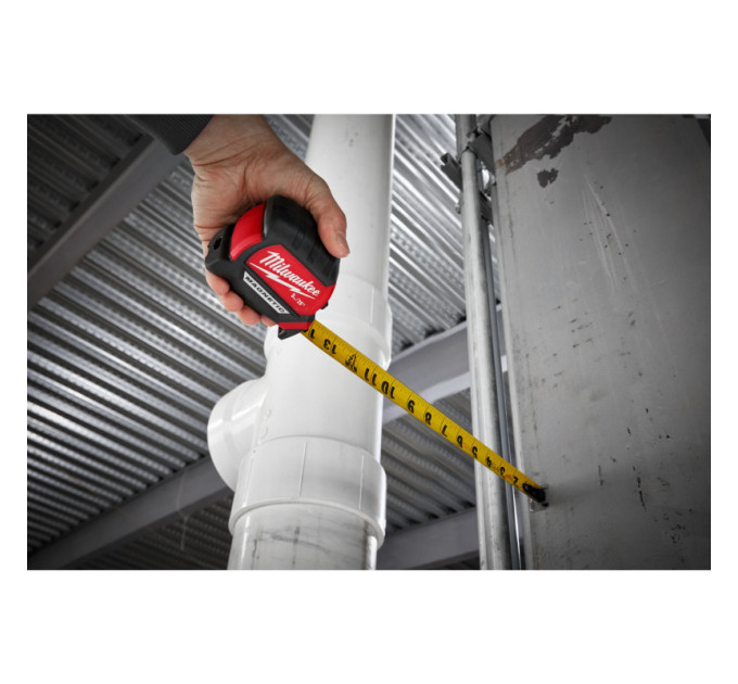Рулетка магнітна MAGNETIC MILWAUKEE GEN III, 8м/26фт (27мм)