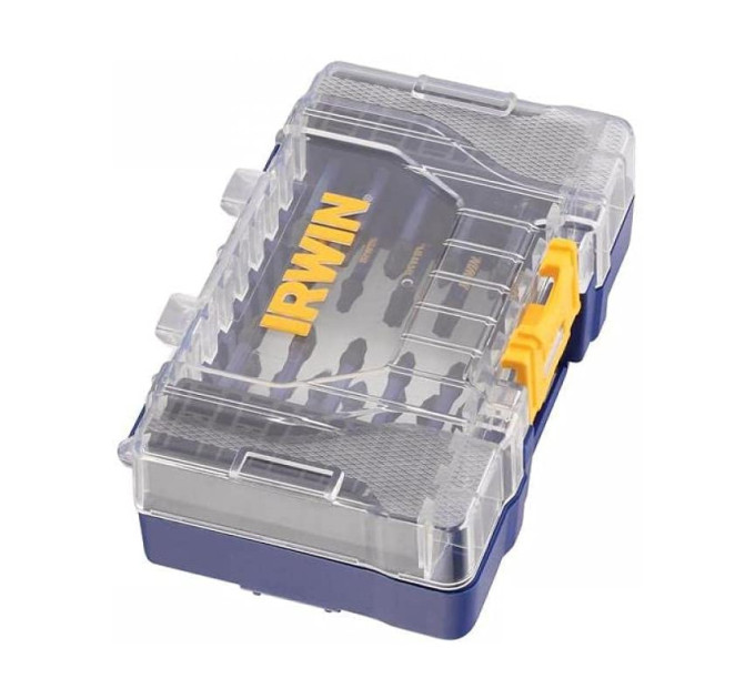 Набор бит IMPACT PRO 22шт, 1/4" 57мм PH1x2/PH2x4/PH3x1/Pz1x2/Pz2x5/Pz3x1/T20x4/T30x3, IRWIN