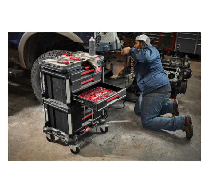 Набір ящиків для інструментів PACKOUT MILWAUKEE, набір №4 4932472128/4932472129/4932472130/4932471068