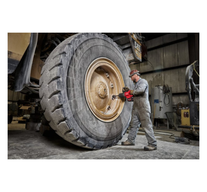 Гайковерт аккумуляторный бесщеточный MILWAUKEE 1'' (2711Нм) M18 ONEFHIWF1D-0C, с кольцом (каркас)