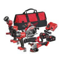 Набір із 6ти інструментів акумуляторних безщіткових MILWAUKEE M18 FPP6E3-502B Набір із 6ти інструментів акумуляторних безщіткових MILWAUKEE M18 FPP6E3-502B