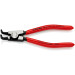 Щипцы для наружных стопорных колец загнутые 90°, Ø10-25мм KNIPEX 46 21 A11 SB, Ø1,3мм фосфат
