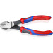 Кусачки боковые (бокорезы) особой мощности, Ø3,8мм, 180мм KNIPEX 74 12 180, фосфатированные
