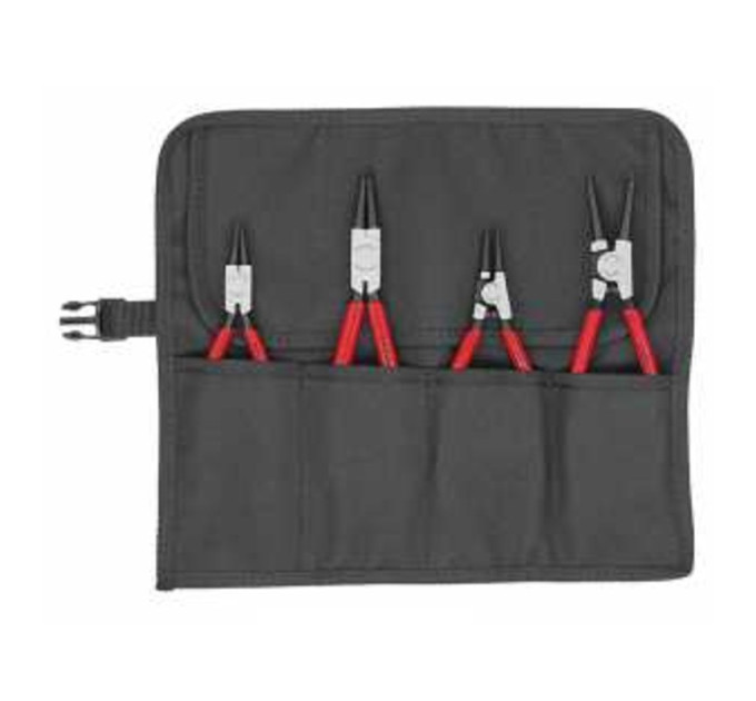 Набор щипцов для стопорных колец KNIPEX 00 19 56, (4шт)