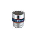 Головка торцевая хромированная 3/8" KING TONY, 9мм (звезда 12 гранн.)