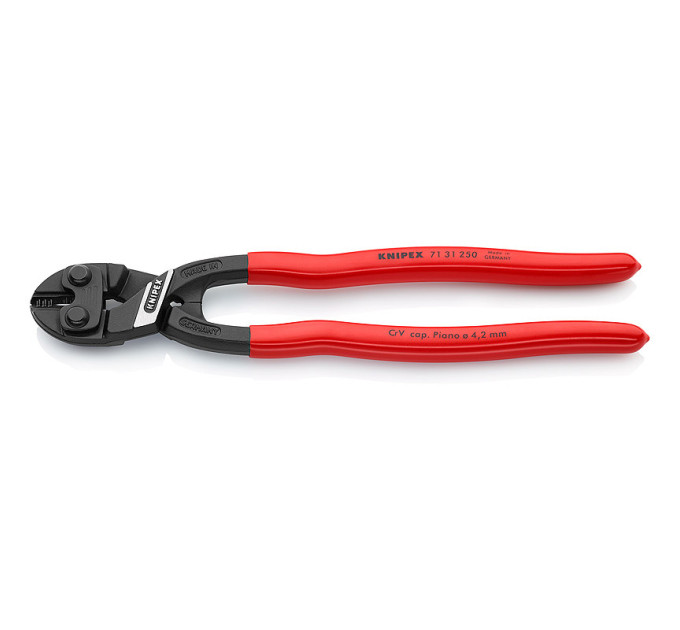 Болторез компактный, Ø6,0мм CoBolt XL KNIPEX71 31 250, фосфатированный
