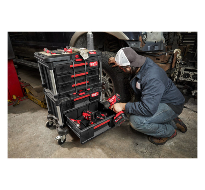 Набір ящиків для інструментів PACKOUT MILWAUKEE, набір №4 4932472128/4932472129/4932472130/4932471068