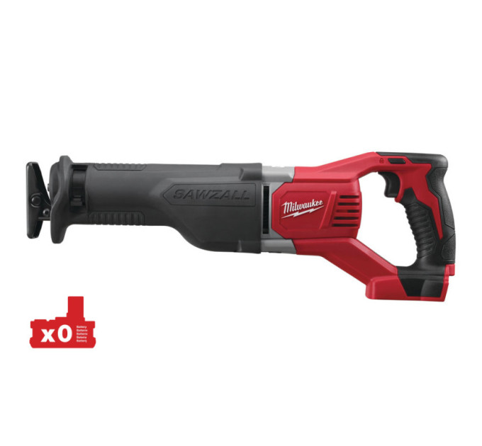 Пила сабельная аккумуляторная MILWAUKEE M18 BSX-0 (каркас)