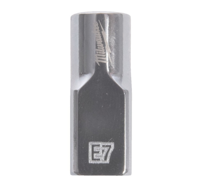 Головка торцевая хромированная TORX Е-стандарт ¼” MILWAUKEE, E7
