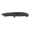 Нож складной HARDLINE Serrated MILWAUKEE с серейторным лезвием 75мм