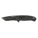 Нож складной HARDLINE Serrated MILWAUKEE с серейторным лезвием 75мм