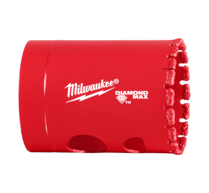 Коронка алмазная Diamond Plus/Max MILWAUKEE, Ø38мм (5/8''х18) (сверление с водой)