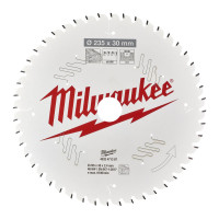 Диск пильный по дереву PFTE MILWAUKEE, Ø235х20х2,4мм, 48 зуб. Диск пильный по дереву PFTE MILWAUKEE, Ø235х20х2,4мм, 48 зуб.