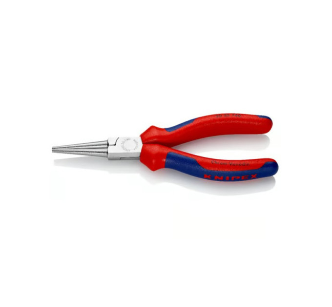 Длинногубцы-круглогубцы 140мм, KNIPEX 30 35 140, хромированные