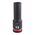 Головка ударная ShW 1/2'' SKT MILWAUKEE, удлиненная, 13мм