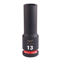Головка ударная ShW 1/2'' SKT MILWAUKEE, удлиненная, 13мм