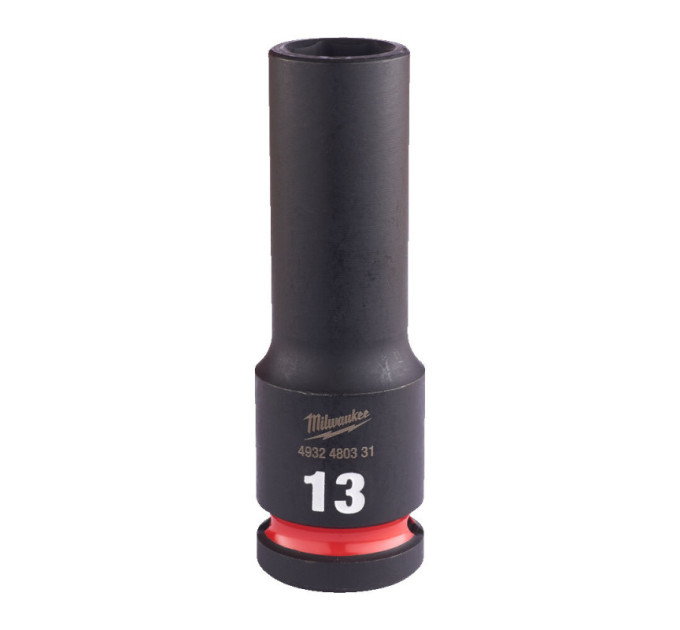 Головка ударная ShW 1/2'' SKT MILWAUKEE, удлиненная, 13мм
