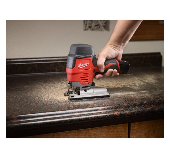 Пила лобзиковая аккумуляторная MILWAUKEE M12 JS-402B (ЗУ+2акк.Х4Ач+сумка)