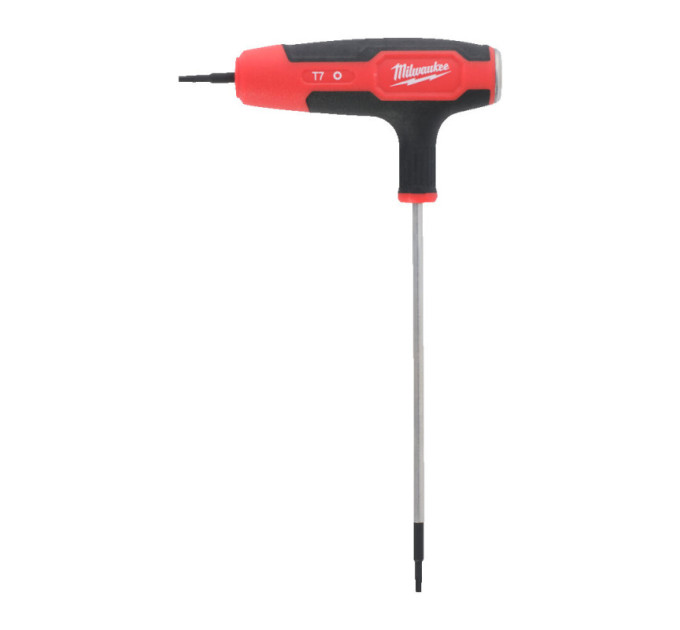 Ключ Г-подібний TORX MILWAUKEE з комфортною ручкою, T7 з кулею