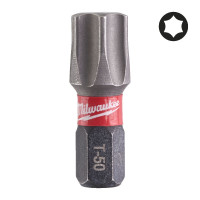 Бита SHOCKWAVE MILWAUKEE, TX50, 25мм, (2шт)