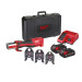 Обтискач гідравлічний акумуляторний для труб MILWAUKEE M18 BLHPT-202C (ЗУ+2Х2Ач+кейс)
