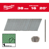 Набор гвоздей для нейлера 15G/34°/63мм INOX (2200 шт)