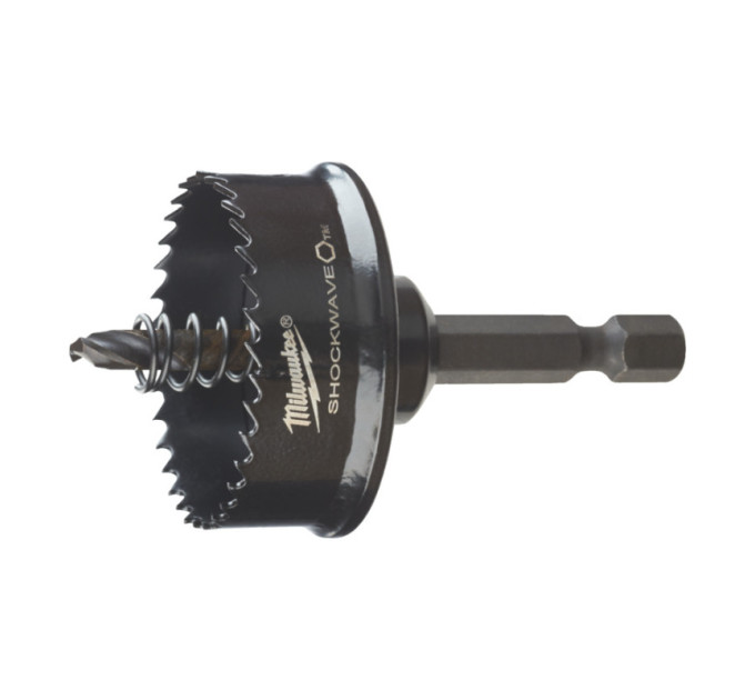 Коронка по металлу SHOCKWAVE MILWAUKEE (1/4'' Hex), Ø35мм